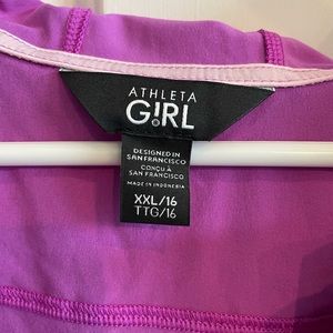 Athleta Girl Fuchsia Top